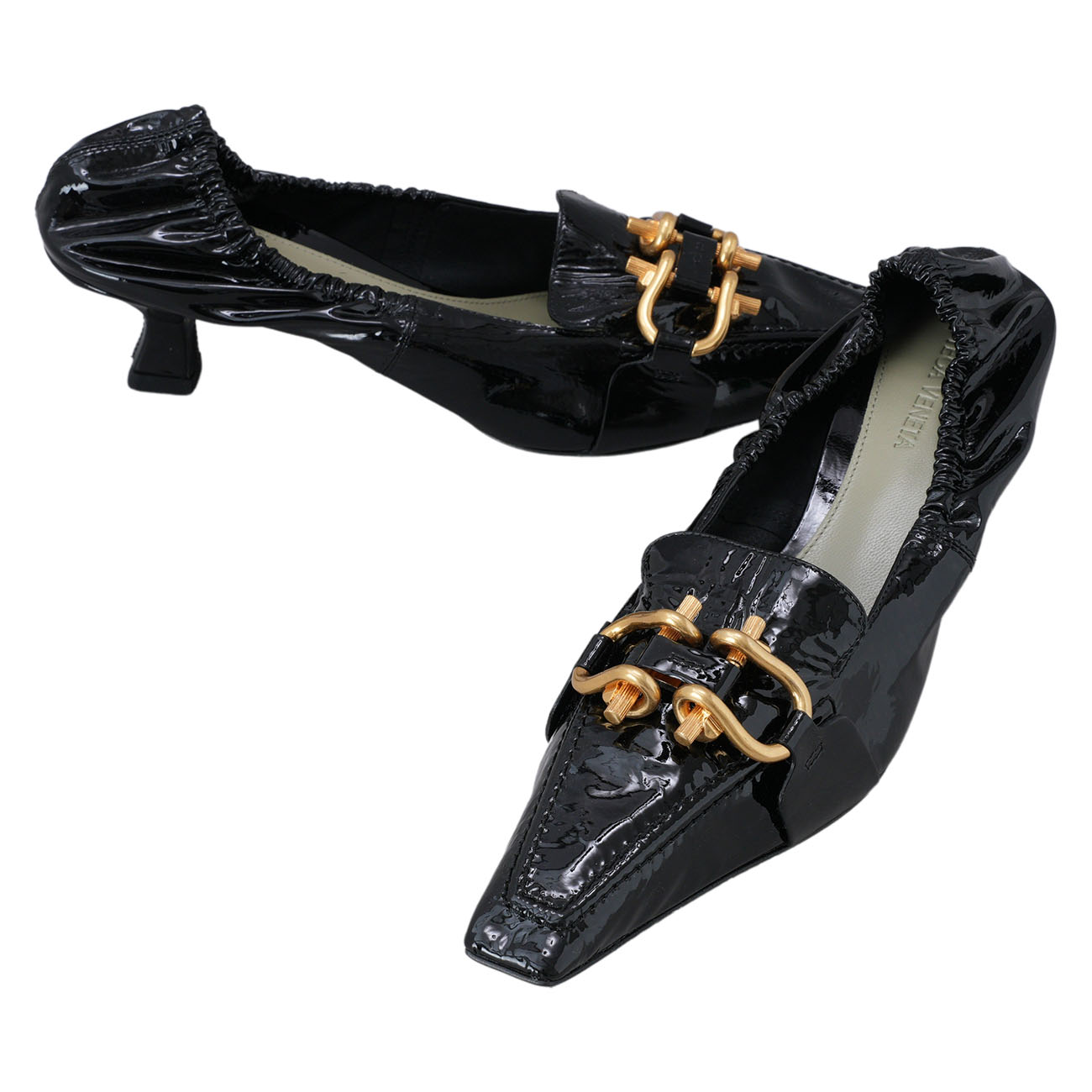 BOTTEGA VENETA(USED)보테가베네타 708897 마담 펌프스 힐 #38